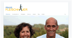 Desktop Screenshot of praxis-fleischhauer.de